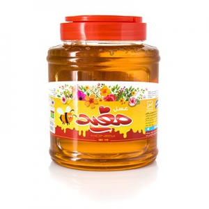 عسل چند گیاهی 1500 گرمی با موم مفید